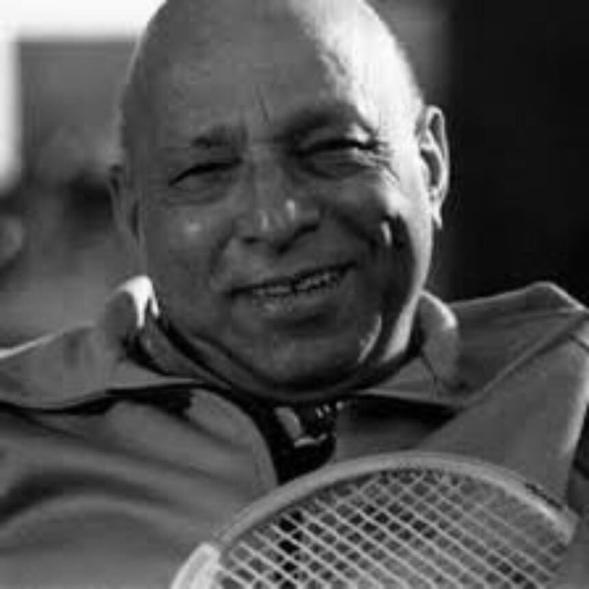 1cc IN THE ARENA, HASHIM KHAN, The Man Who Conquered the World with a Racket